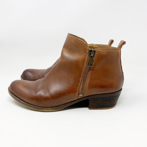 Lucky Brand Shoes - Lucky Brand Basel Leather Bootie Size 7